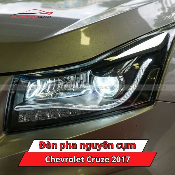 Đèn Pha Nguyên Cụm Chevrolet Cruze 2017