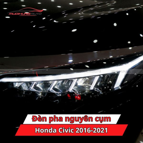 Đèn Pha Nguyên Cụm Honda Civic 2016-2021