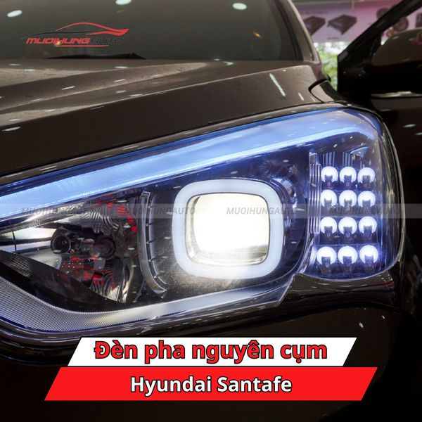 Đèn Pha Nguyên Cụm Hyundai Santafe