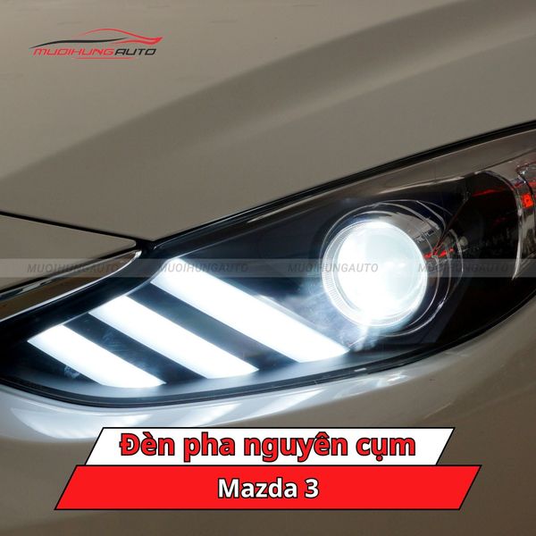 Đèn Pha Nguyên Cụm Mazda 3
