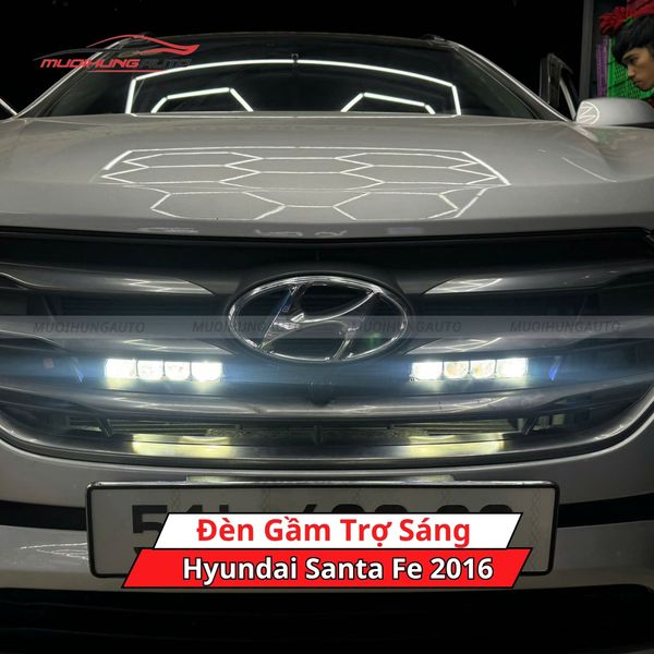 Đèn Gầm Trợ Sáng Cho Xe Hyundai Santa Fe 2016