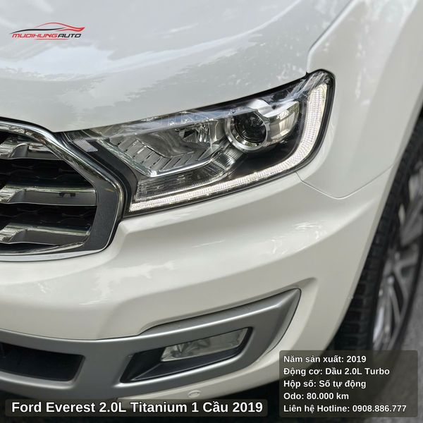 Ford Everest 2.0L Titanium 1 Cầu - 2019