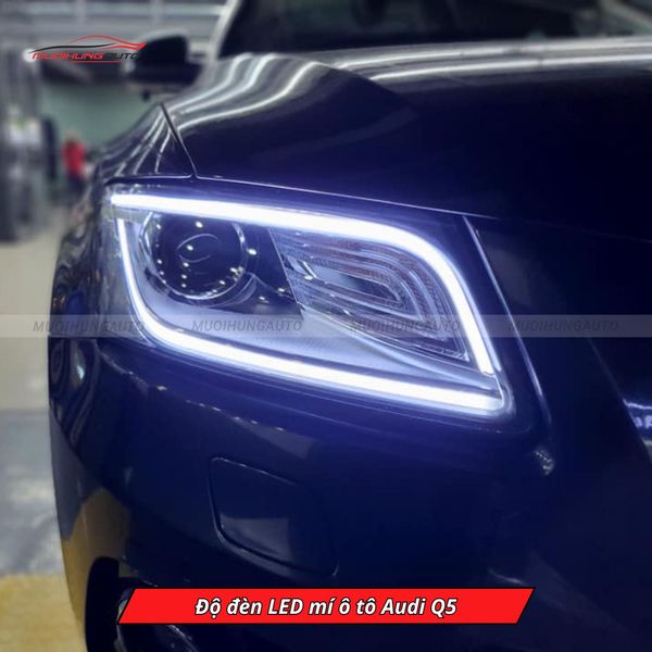 Độ Đèn LED Mí Ô Tô Audi Q5