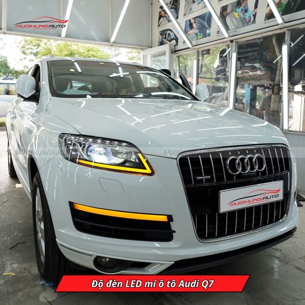 Độ Đèn LED Mí Ô Tô Audi Q7