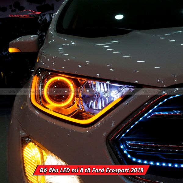 Độ Đèn LED Mí Ô Tô Ford Ecosport 2018