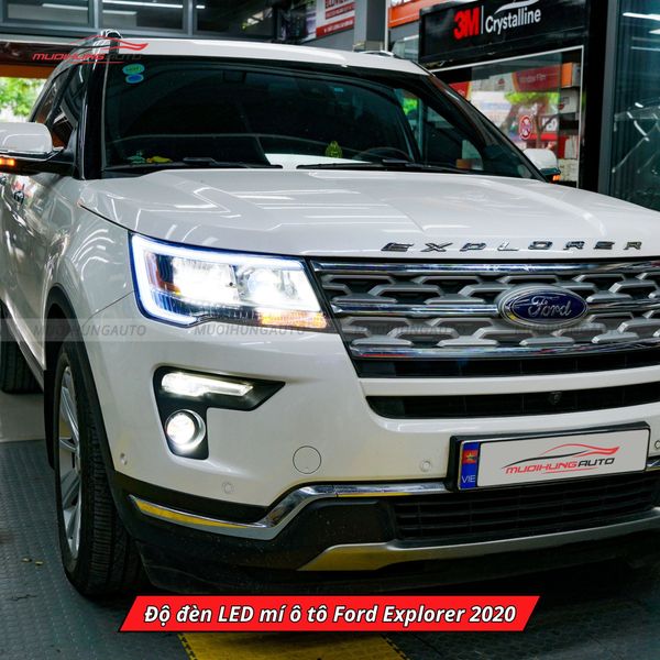 Độ Đèn LED Mí Ô Tô Ford Explorer 2020