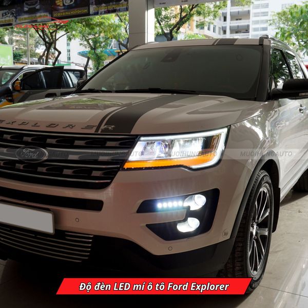 Độ Đèn LED Mí Ô Tô Ford Explorer