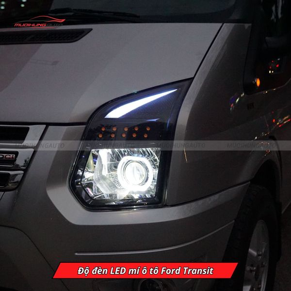 Độ Đèn LED Mí Ô Tô Ford Transit