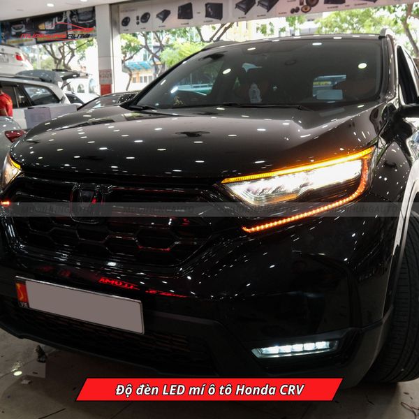 Độ Đèn LED Mí Ô Tô Honda CRV