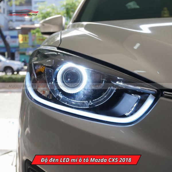 Độ Đèn LED Mí Ô Tô Mazda CX5 2018