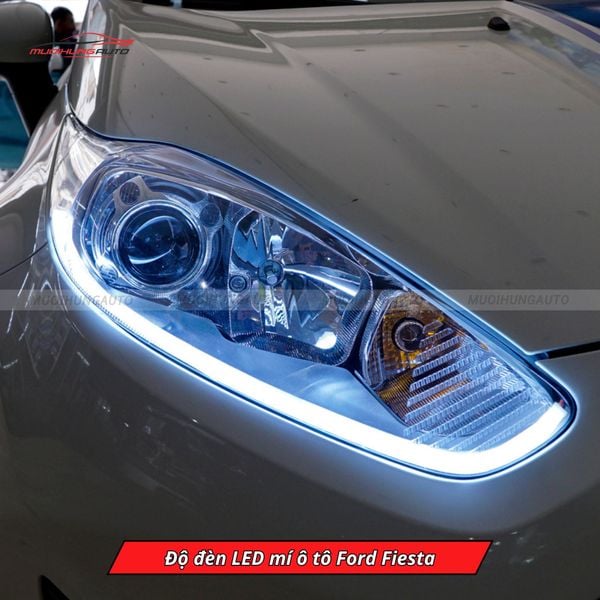Độ Đèn LED Mí Ô Tô Ford Fiesta