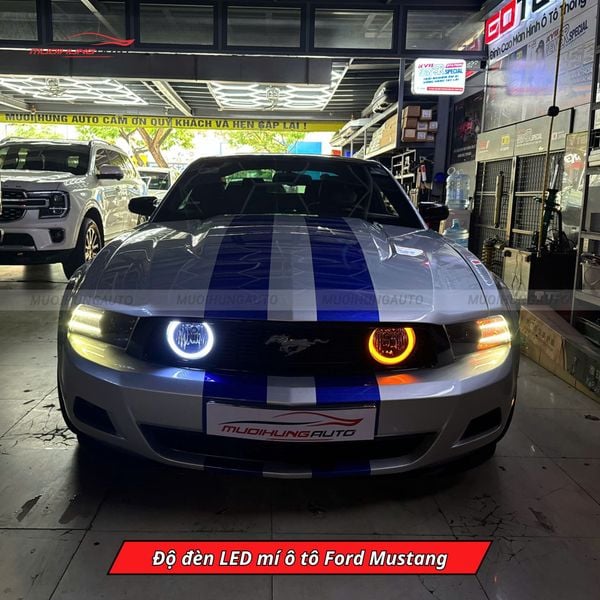 Độ Đèn LED Mí Ô Tô Ford Mustang