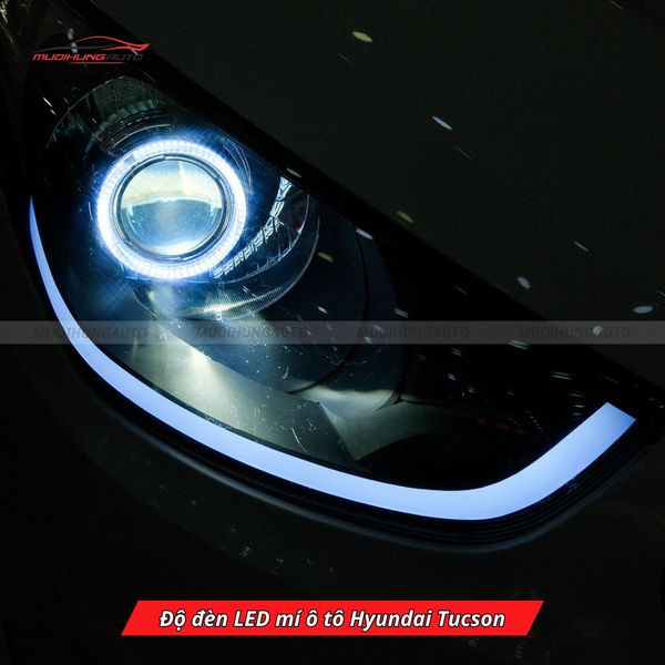 Độ Đèn LED Mí Ô Tô Hyundai Tucson