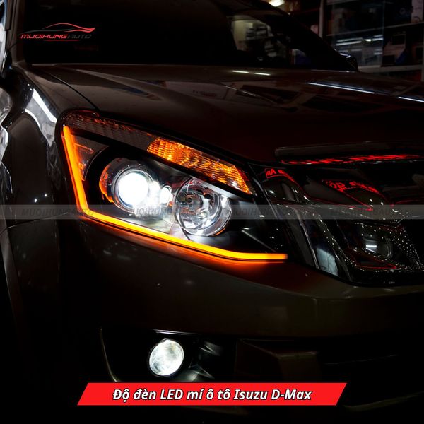 Độ Đèn LED Mí Ô Tô Isuzu D-Max