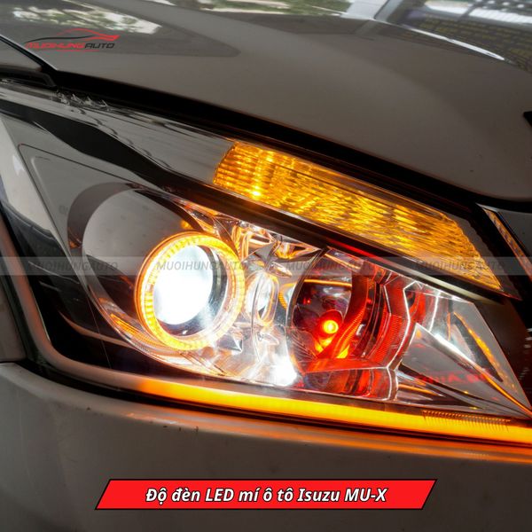 Độ Đèn LED Mí Ô Tô Isuzu MU-X
