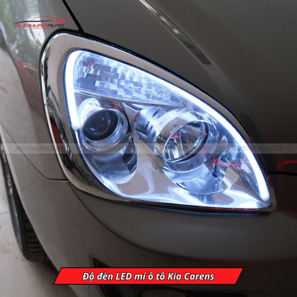 Độ Đèn LED Mí Ô Tô Kia Carens