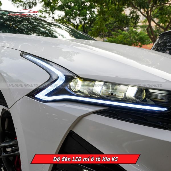 Độ Đèn LED Mí Ô Tô Kia K5