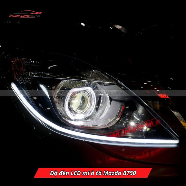 Độ Đèn LED Mí Ô Tô Mazda BT50