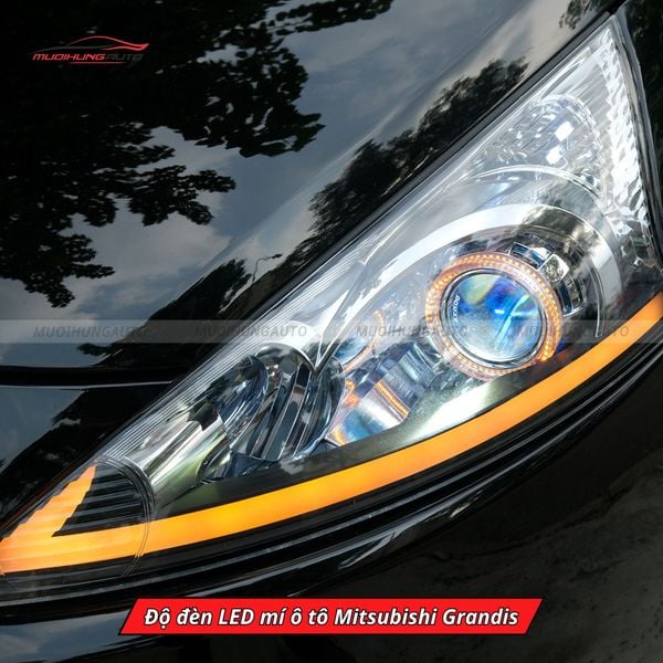 Độ Đèn LED Mí Ô Tô Mitsubishi Grandis
