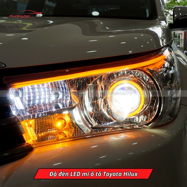 Độ Đèn LED Mí Ô Tô Toyota Hilux
