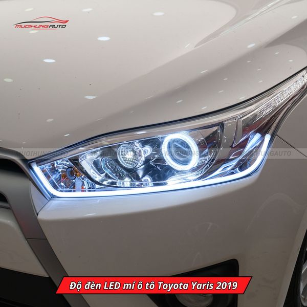 Độ Đèn LED Mí Ô Tô Toyota Yaris 2019
