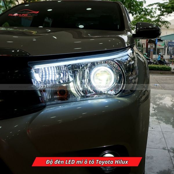 Độ Đèn LED Mí Ô Tô Toyota Hilux