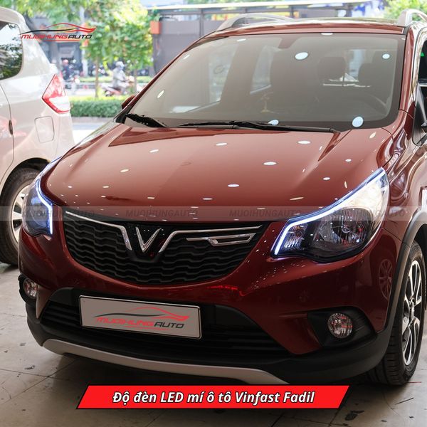 Độ Đèn LED Mí Ô Tô Vinfast Fadil