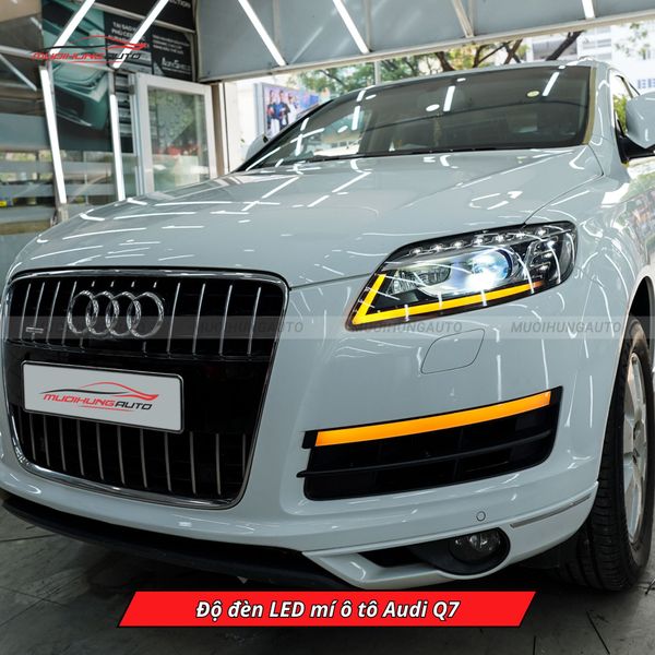 Độ Đèn LED Mí Ô Tô Audi Q7