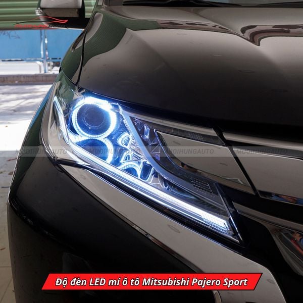 Độ Đèn LED Mí Ô Tô Mitsubishi Pajero Sport