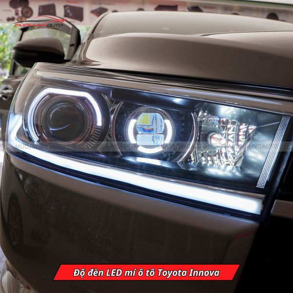 Độ Đèn LED Mí Ô Tô Toyota Innova