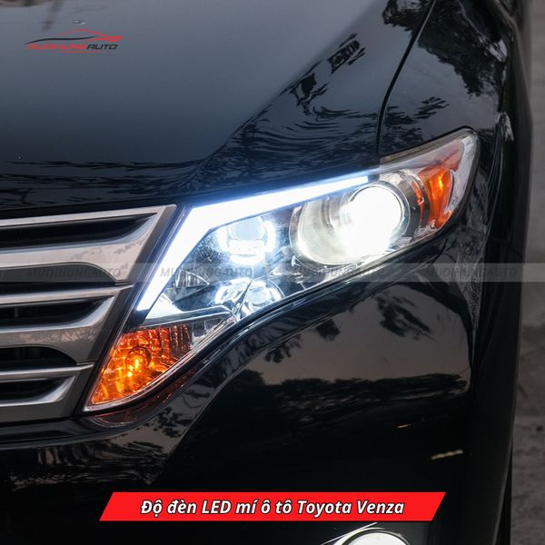 Độ Đèn LED Mí Ô Tô Toyota Venza