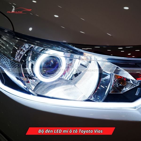 Độ Đèn LED Mí Ô Tô Toyota Vios