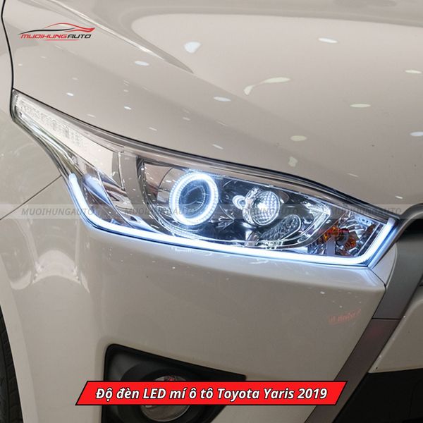 Độ Đèn LED Mí Ô Tô Toyota Yaris 2019