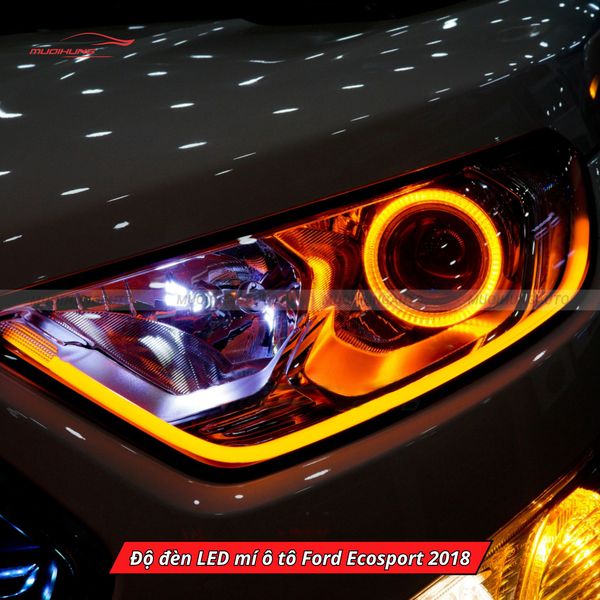 Độ Đèn LED Mí Ô Tô Ford Ecosport 2018