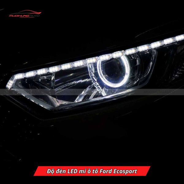 Độ Đèn LED Mí Ô Tô Ford Ecosport