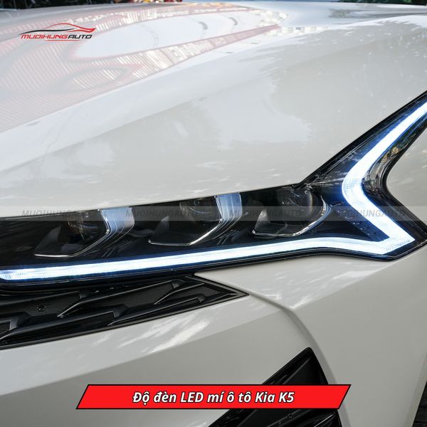 Độ Đèn LED Mí Ô Tô Kia K5