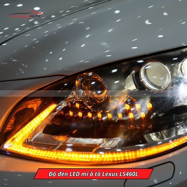 Độ Đèn LED Mí Ô Tô Lexus LS460L