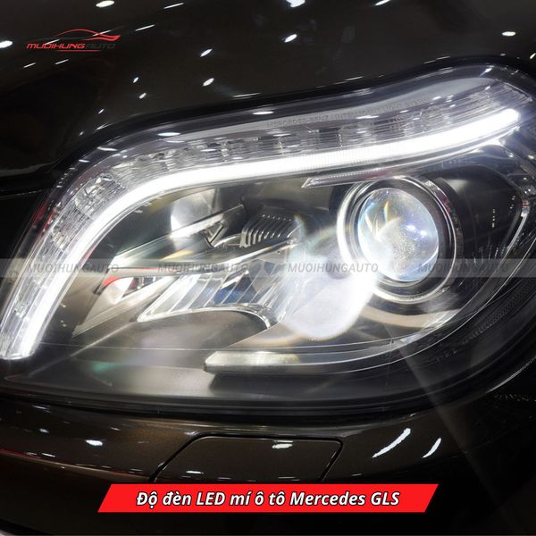 Độ Đèn LED Mí Ô Tô Mercedes GLS