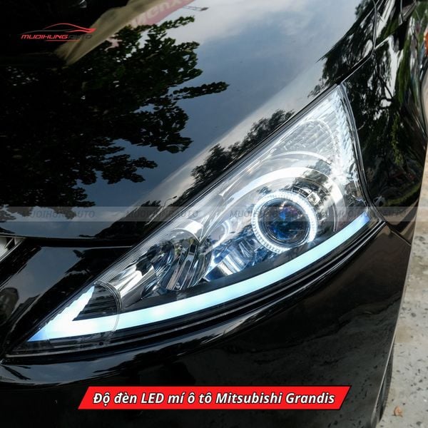 Độ Đèn LED Mí Ô Tô Mitsubishi Grandis