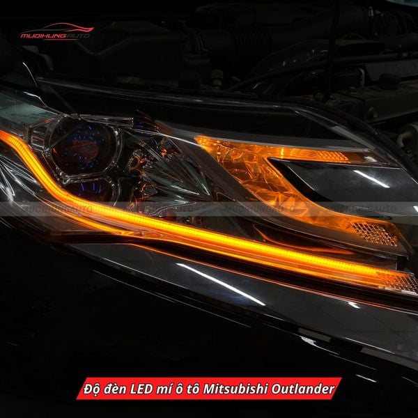 Độ Đèn LED Mí Ô Tô Mitsubishi Outlander