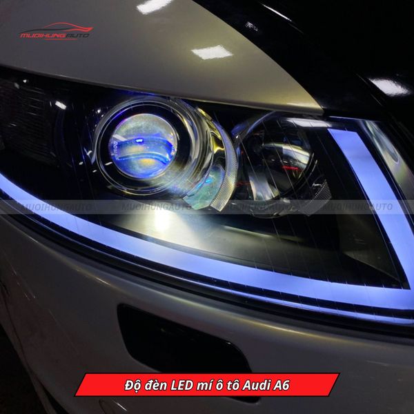 Độ Đèn LED Mí Ô Tô Audi A6