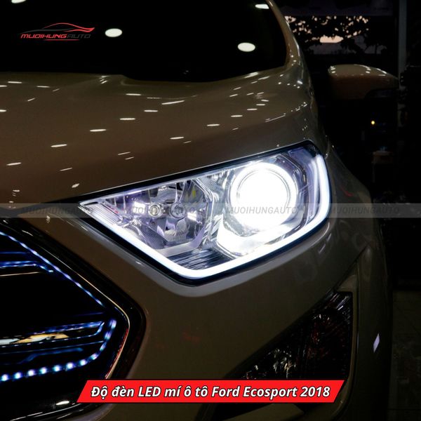 Độ Đèn LED Mí Ô Tô Ford Ecosport 2018