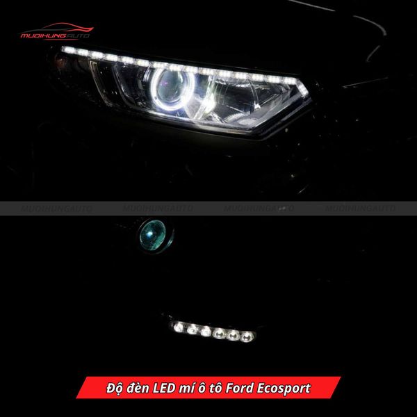 Độ Đèn LED Mí Ô Tô Ford Ecosport