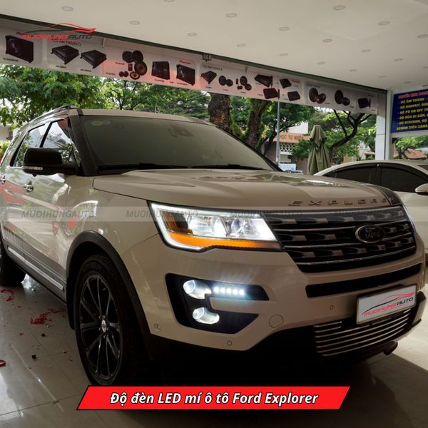 Độ Đèn LED Mí Ô Tô Ford Explorer