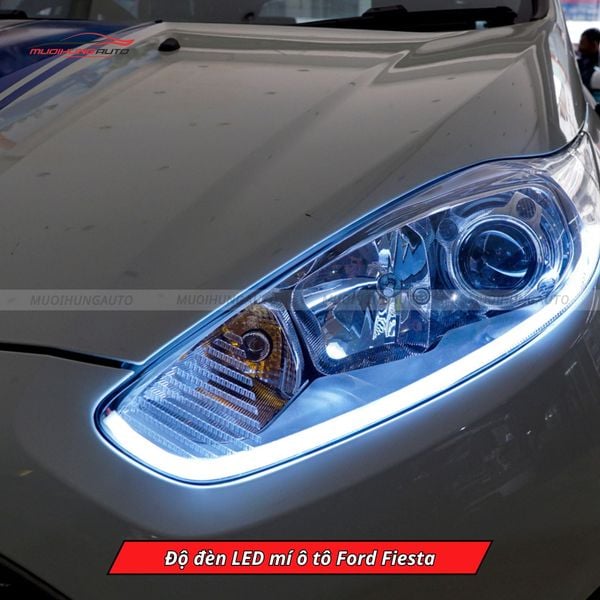 Độ Đèn LED Mí Ô Tô Ford Fiesta