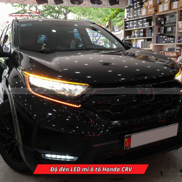 Độ Đèn LED Mí Ô Tô Honda CRV