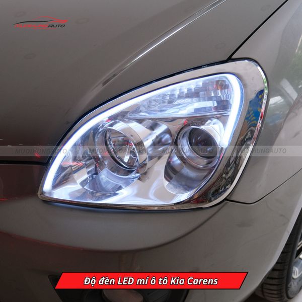 Độ Đèn LED Mí Ô Tô Kia Carens