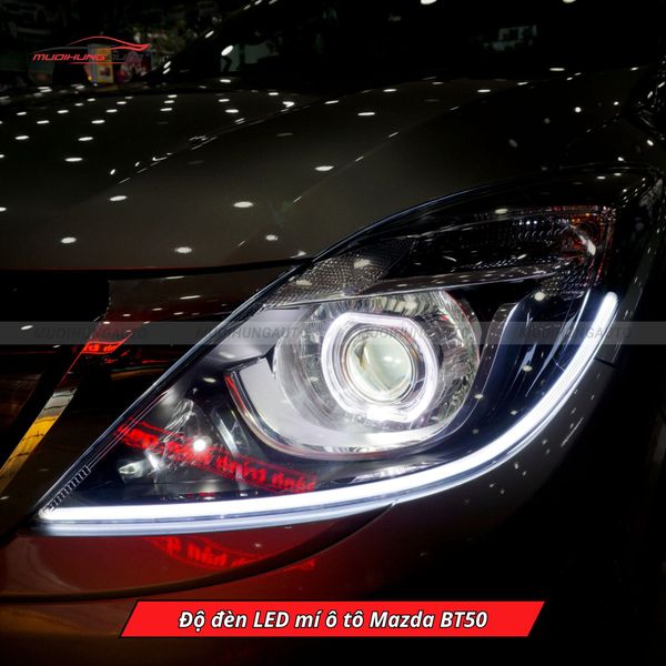 Độ Đèn LED Mí Ô Tô Mazda BT50