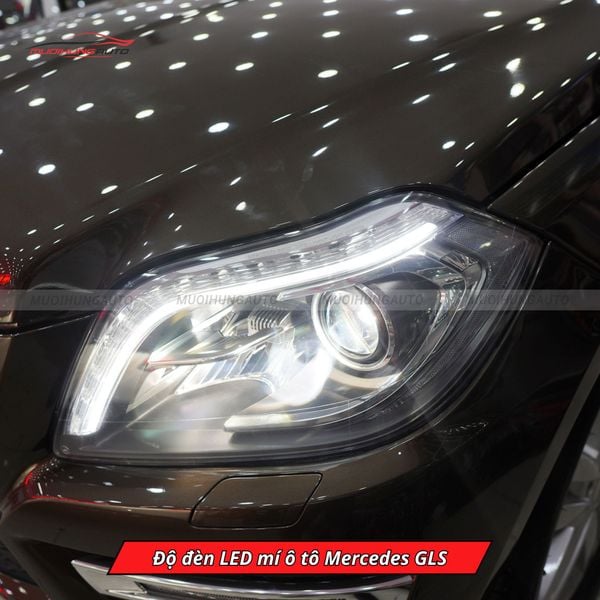 Độ Đèn LED Mí Ô Tô Mercedes GLS
