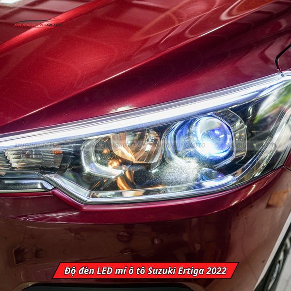 Độ Đèn LED Mí Ô Tô Suzuki Ertiga 2022